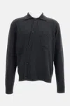 Jacquemus Grey Cardigan With Asymmetrical Design In Wool Man In Gray