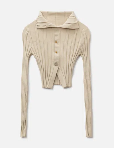 Jacquemus Cardigan In Neutral