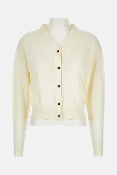 Jacquemus Cardigan In White