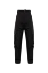 Jacquemus Cargo Pants In Black