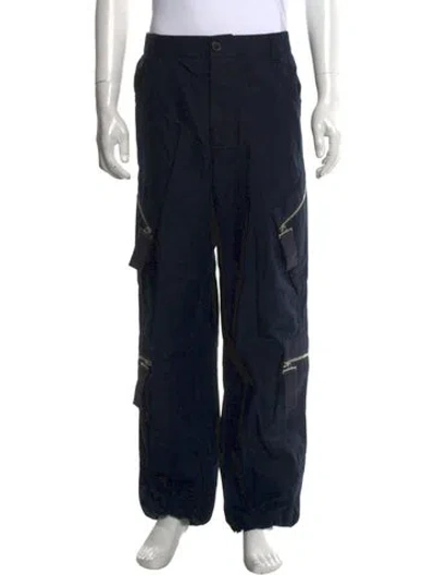 Pre-owned Jacquemus Cargo Pants In Blue