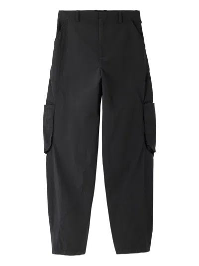 Jacquemus Cargo-style Trousers In Black