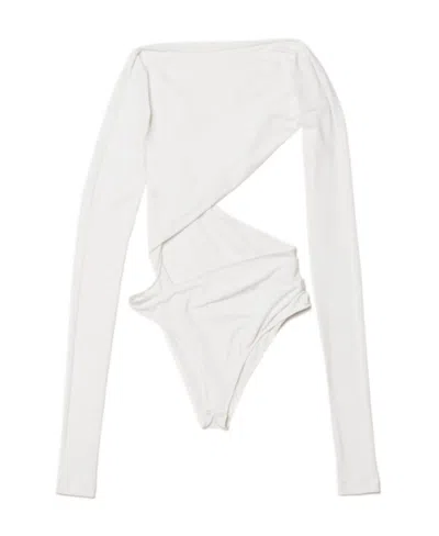 Jacquemus Carozzu Stretch-fit Bodysuit In White