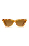 Jacquemus Carré Acetate Sunglasses In Neutral