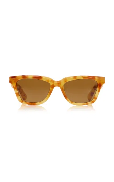 Jacquemus Carré Acetate Sunglasses In Neutral