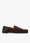 Jacquemus Square Head Loafer Shoes In Brown