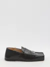 Jacquemus Les Mocassins Carre Leather Loafer In Black