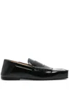 Jacquemus Les Mocassins Carre Leather Loafer In Black