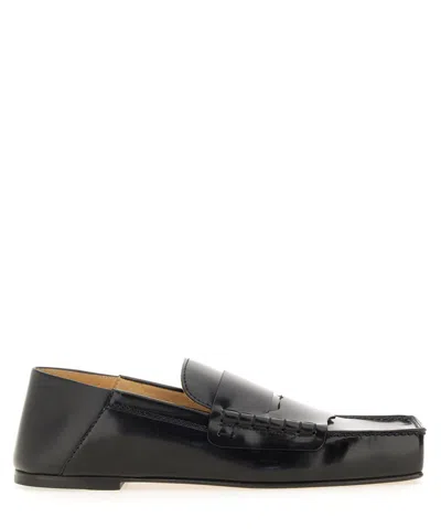 Jacquemus Carre Loafers In Black