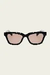 Jacquemus Carre Sunglasses In Black In Black