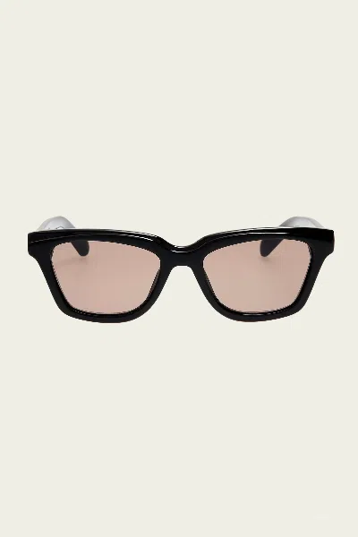 Jacquemus Carre Sunglasses In Black
