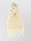 Jacquemus White Lecharpe Carro Scarf