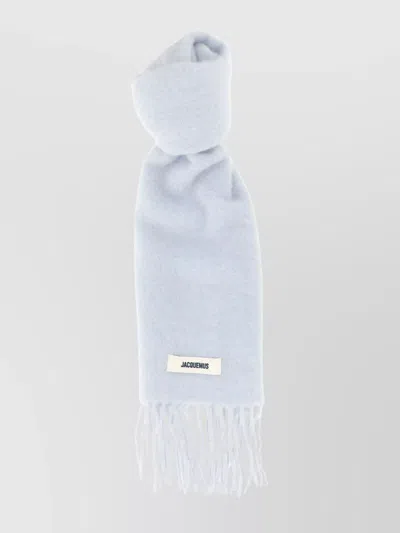 JACQUEMUS CARRO FRINGED EDGE SCARF