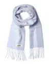 Jacquemus Carro Mohair, Alpaca & Wool-blend Scarf In Blue