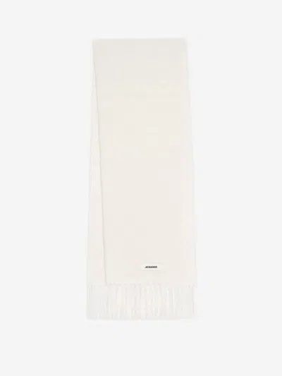 Jacquemus Carro Scarf In White
