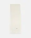 Jacquemus Carro Wool Scarf In White