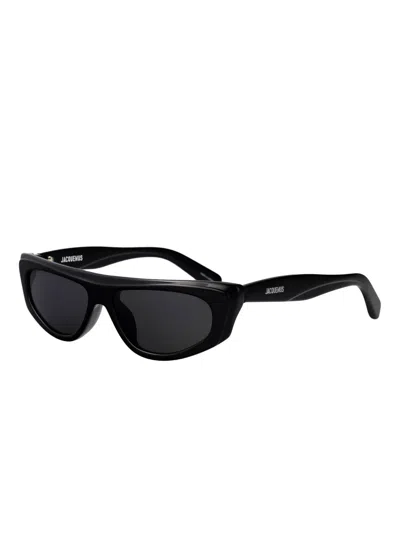 Jacquemus Casco Sunglasses In Black