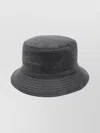 Jacquemus Cashmere Bucket Hat Wide Brim In Gray