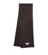 Jacquemus Cashmere Scarf In Brown