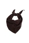 Jacquemus Cashmere Scarf In Brown