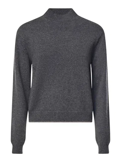 Jacquemus Cashmere Sweater In Gray