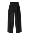 Jacquemus Casual Pants With Belt Loops In Black