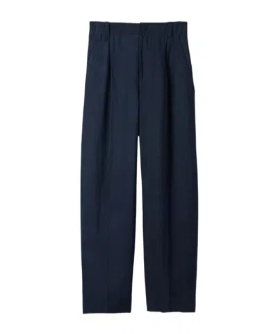 Jacquemus Casual Pants With Belt Loops In Blue