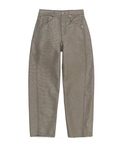 Jacquemus Casual Pants With Belt Loops In Multi