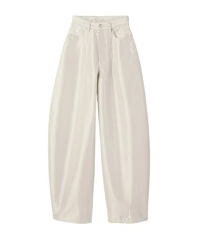 Jacquemus Casual Pants With Belt Loops In White