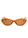 Jacquemus Cat-eye Frame Sunglasses