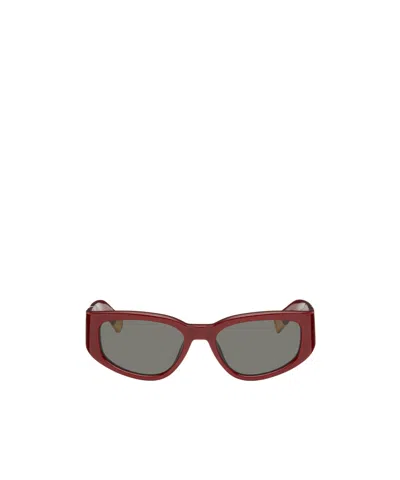 Jacquemus Cat's Eye Sunglasses In Gray
