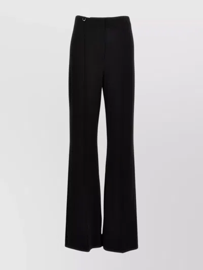 JACQUEMUS 'CELESTIAL' WIDE LEG TROUSERS WITH FRONT PLEATS