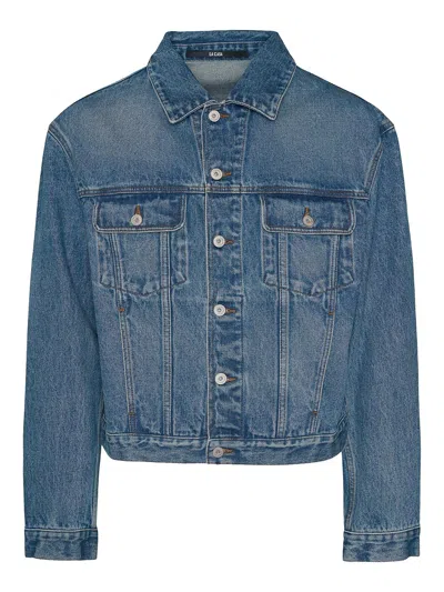 Jacquemus Blue Classic Collar Denim Jacket