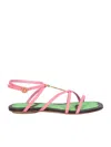 Jacquemus Leather Shoes In Pink