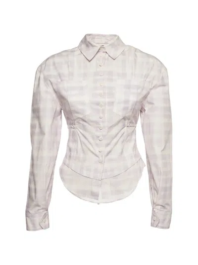 Pre-owned Jacquemus Checked Shirt In Purple