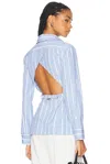 Jacquemus Chemise De Costume Shirt In Jacquard Business Big Log