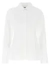 Jacquemus Tailored Shirt With Cut-out Back Detail In White