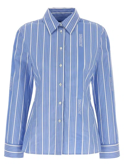 Jacquemus Chemise De Costume' Shirt In Blue