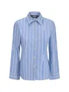 Jacquemus Chemise De Costume Shirt In Jacquard Business Big Log