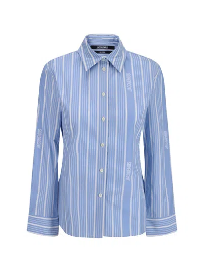 Jacquemus Chemise De Costume Shirt In Blue