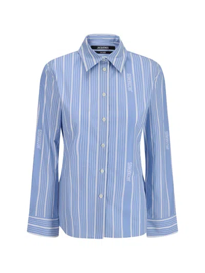 Jacquemus Chemise De Costume Shirt In Blue