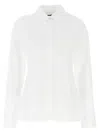 Jacquemus Tailored Shirt With Cut-out Back Detail In White