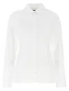 Jacquemus Tailored Shirt With Cut-out Back Detail In White