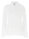 Jacquemus Tailored Shirt With Cut-out Back Detail In White