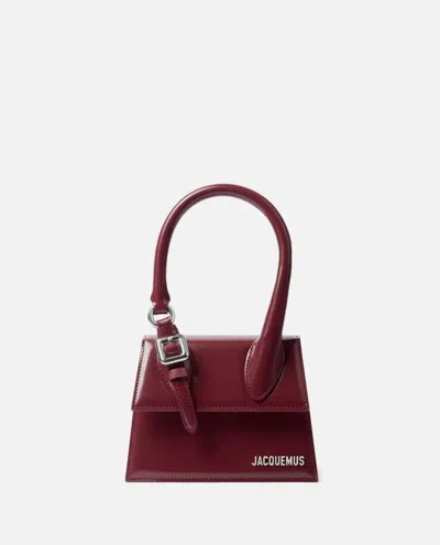 JACQUEMUS CHERRY CHIQUITO MEDIUM CROSSBODY BAG