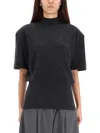 Jacquemus Wool Cashmere Blend Sweater In Gray