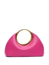 JACQUEMUS CHIC DARK PINK TOP-HANDLE HANDBAG FOR WOMEN