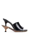Jacquemus Chinelas - Negro