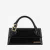 Jacquemus The Chiquito Leather Tote Bag In An Elongated Design In Black
