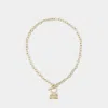Jacquemus Chiquito Barre Halsband -  - Metall - Vergoldet In Gold